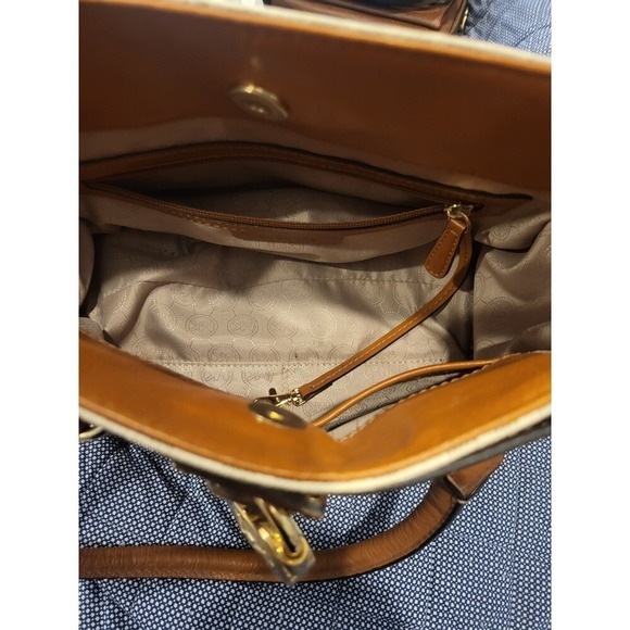 Michael Kors Satchel Handbag & Wallets MK Signature Print Designer - Picture 4 of 11